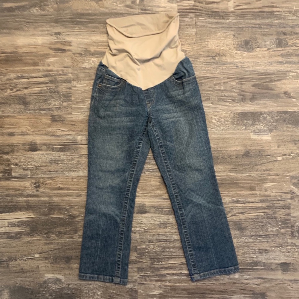 Maternity Capris with Belly Band